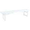 Brafab Vevi Bank 200 Cm Aluminium, Wit 1 Brafab Vevi Bank 200 Cm Aluminium, Wit -Algemene Woonwinkel brafab vevi bank 200 cm aluminium 3