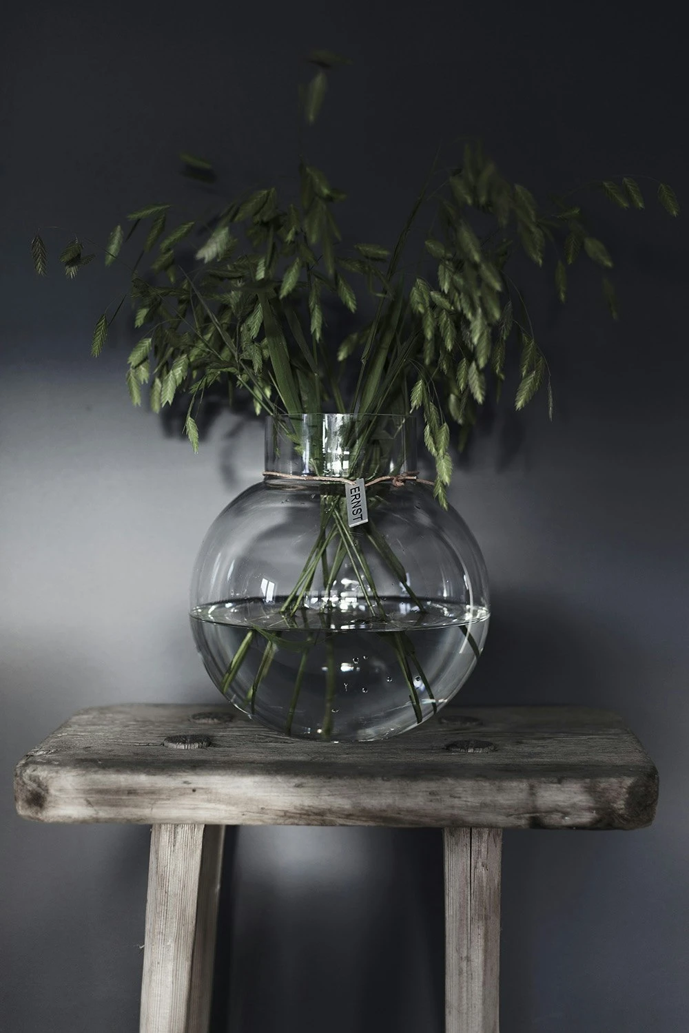 Ernst Glazen Vaas Doorzichtig, 38 Cm 5 Ernst Glazen Vaas Doorzichtig, 38 Cm - Afbeelding 3