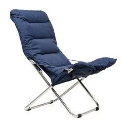 FIAM Fiesta Soft Deck Chair, Marine Blue
