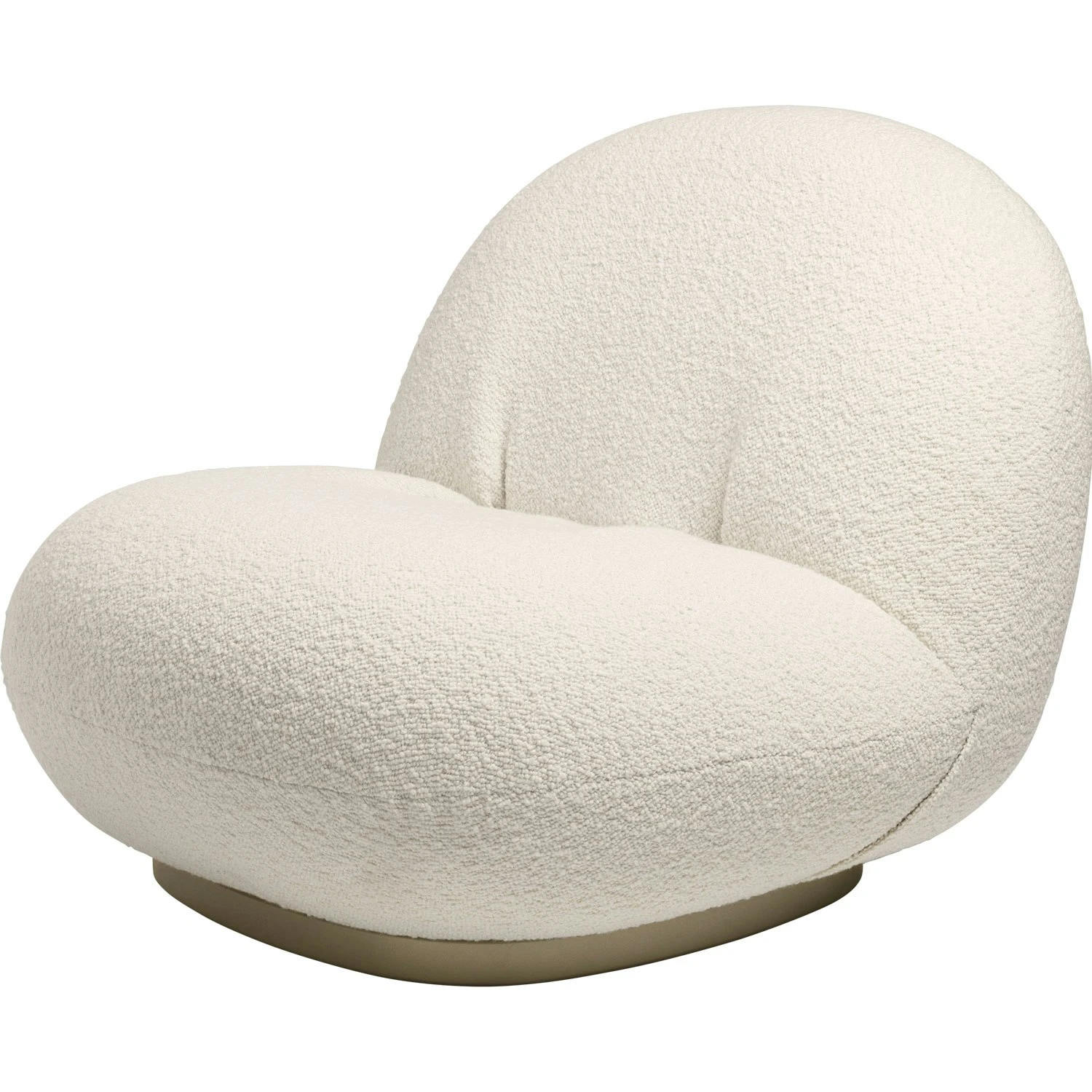 Gubi Pacha Loungestoel PG5, Karakorum 001/Gouden Poot 4 Gubi Pacha Loungestoel PG5, Karakorum 001/Gouden Poot - Afbeelding 2