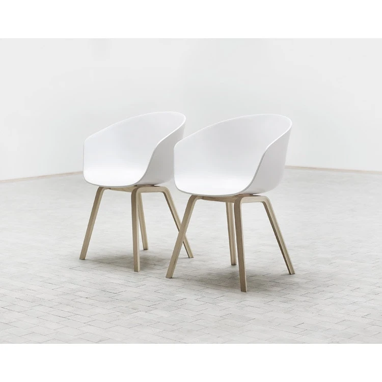 Hay About A Chair 22, Soaped Oak/White 4 Hay About A Chair 22, Soaped Oak/White - Afbeelding 2