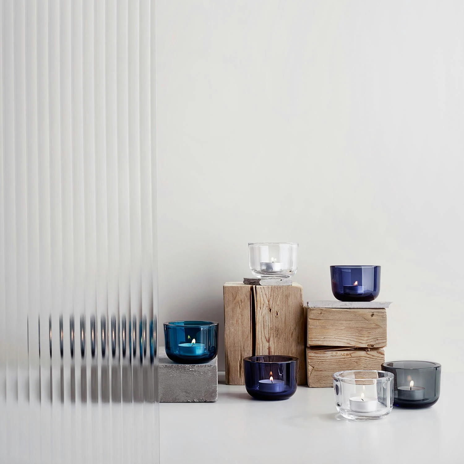 Iittala Valkea Lantaarn 6 Cm, Turquoise 4 Iittala Valkea Lantaarn 6 Cm, Turquoise - Afbeelding 2