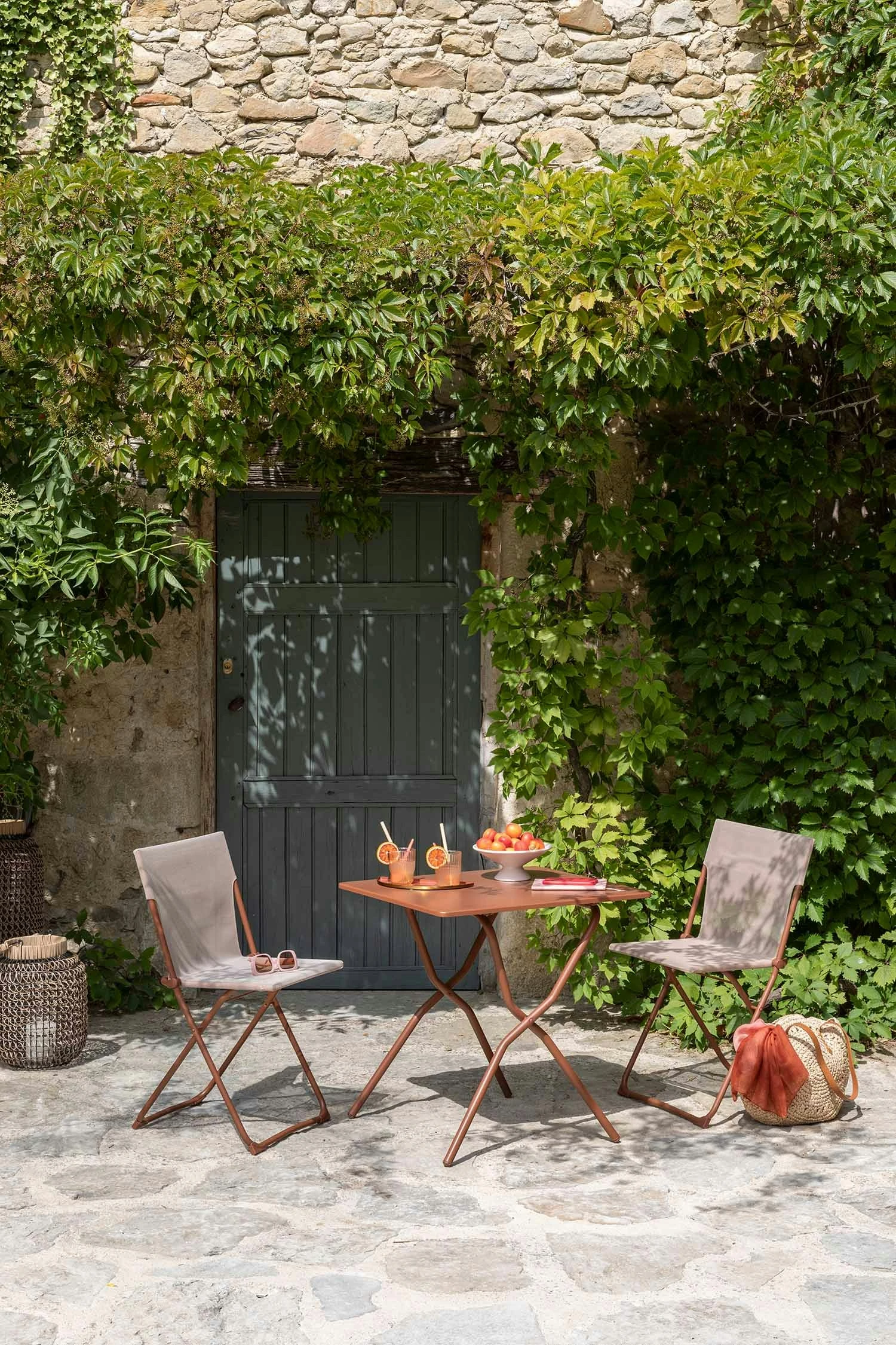 Lafuma Balcony II Colorblock Tafel 64x70 Cm, Canyon 7 Lafuma Balcony II Colorblock Tafel 64x70 Cm, Canyon - Afbeelding 5