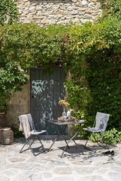 Lafuma Balcony II Colorblock Tafel 64x70 Cm, Titan -Algemene Woonwinkel lafuma balcony table cb moss moss 28