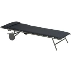 Lafuma Miami II BeComfort® Ligbed, Donkergrijs -Algemene Woonwinkel lafuma sunbed miami bec 2023 silver titane 20