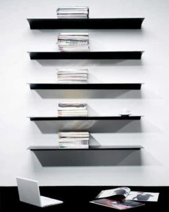 Exilis Basic 18x118 Wall Shelf, White -Algemene Woonwinkel nonuform exilis basic 18x118 wall shelf 7