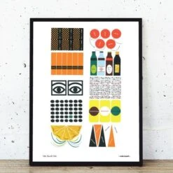 Ögon Chocolate Box Poster 50x70 Cm -Algemene Woonwinkel olle eksell ogon cacao chocolate box poster 50x70 cm 4