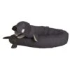 Roommate Lazy Long Dog Cushion, Grey 1 Roommate Lazy Long Dog Cushion, Grey -Algemene Woonwinkel roommate lazy long dog pillow 1