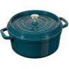 Staub Cocotte Rond 24 Cm 3,8 L, Petrolblauw