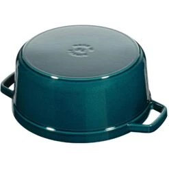 Staub Cocotte Rond 24 Cm 3,8 L, Petrolblauw 9 Staub Cocotte Rond 24 Cm 3,8 L, Petrolblauw -Algemene Woonwinkel staub staub cocotte rond 1