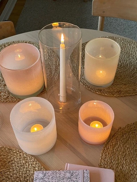 Frost Candleholder M, White 4 Frost Candleholder M, White - Afbeelding 2