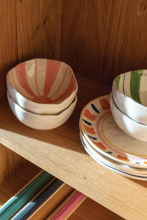 & Klevering &klevering Boavista Dinerbord Ø21,5 Set Van 4 9 & Klevering &klevering Boavista Dinerbord Ø21,5 Set Van 4 - Afbeelding 7