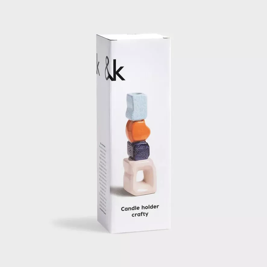 & Klevering &klevering Crafty Kandelaar Medium 7 & Klevering &klevering Crafty Kandelaar Medium - Afbeelding 5