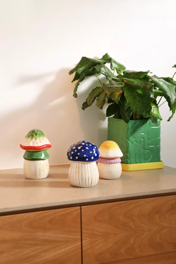 & Klevering &klevering Magic Mushroom Voorraadpot Medium 4 & Klevering &klevering Magic Mushroom Voorraadpot Medium - Afbeelding 2