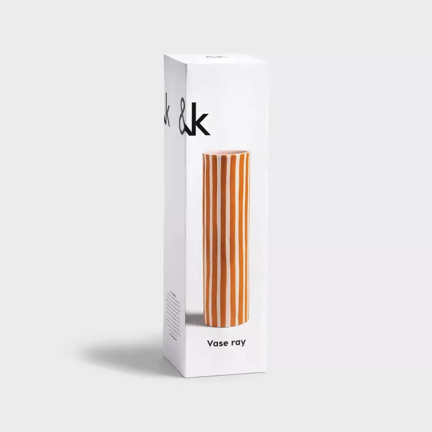 & Klevering &klevering Ray Vaas Oranje 4 & Klevering &klevering Ray Vaas Oranje - Afbeelding 2