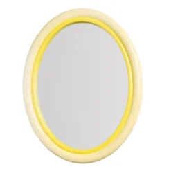 & Klevering &klevering Sleek Spiegel Ovaal Geel
