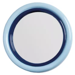 & Klevering &klevering Sleek Spiegel Rond Blauw