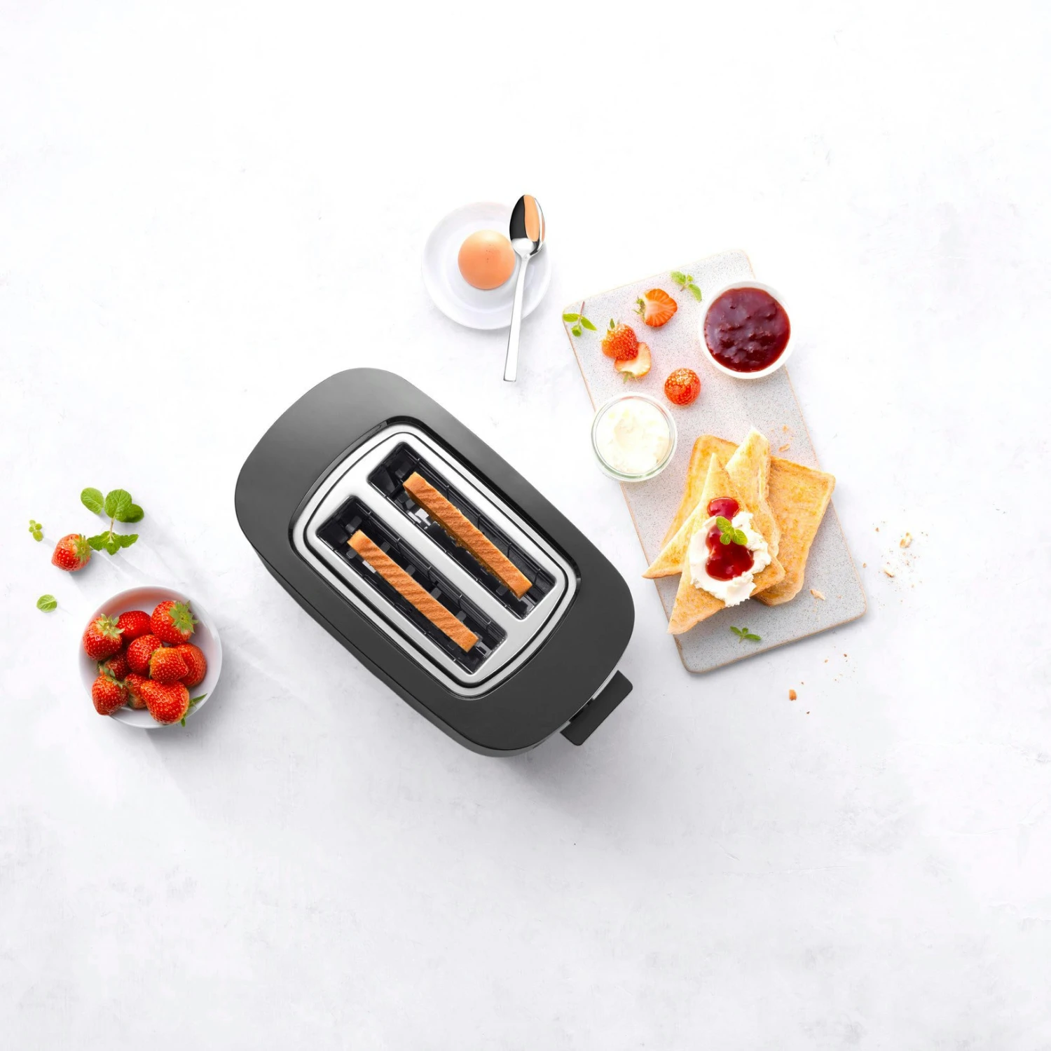 Zwilling Enfinigy Toaster 2 Slices, Black 4 Zwilling Enfinigy Toaster 2 Slices, Black - Afbeelding 2
